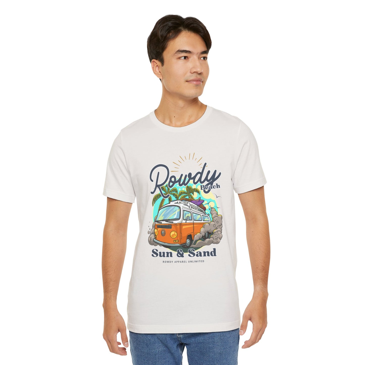 Rowdy Sun & Sand Short Sleeve Tee
