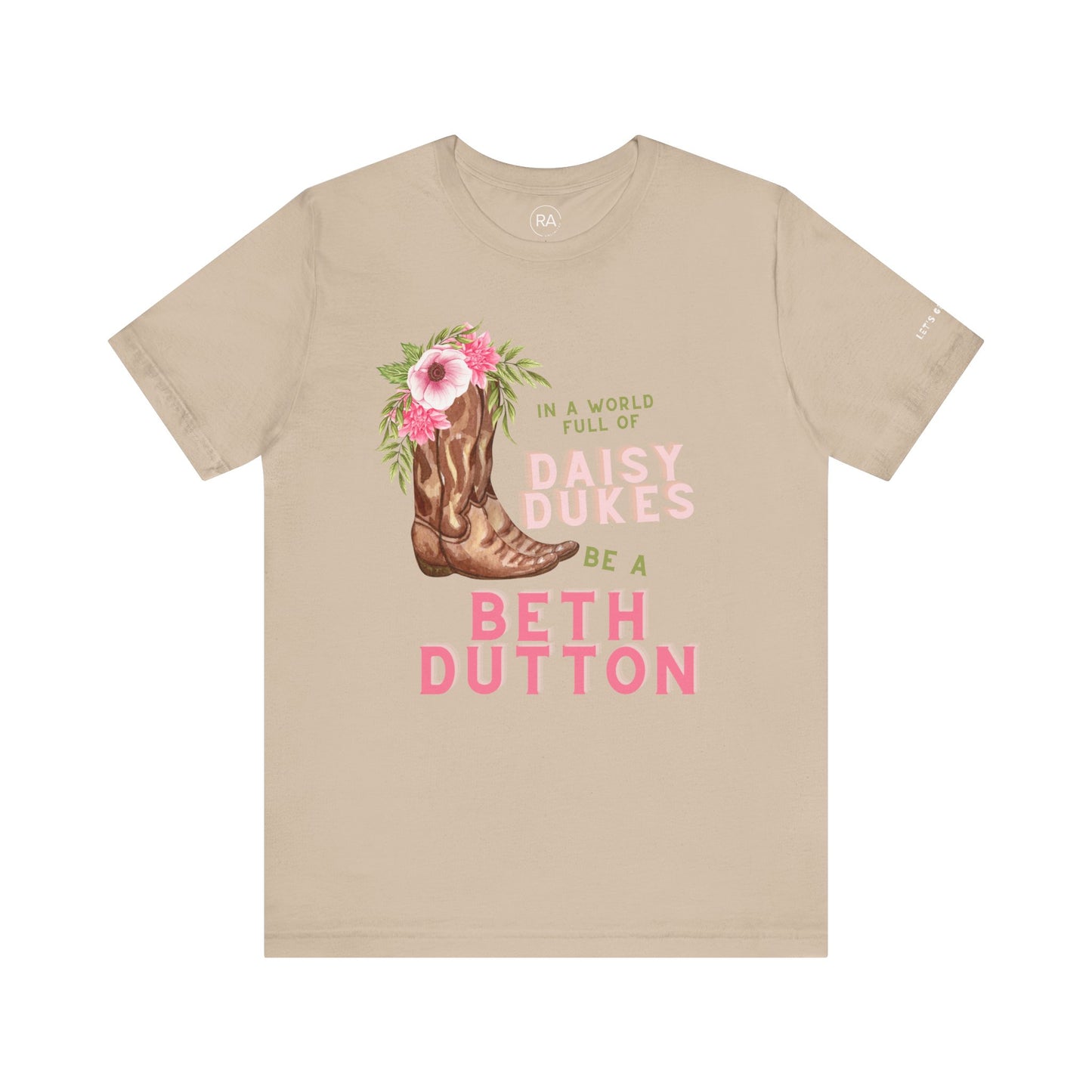 Unisex Jersey Short Sleeve Tee- Beth Dutton