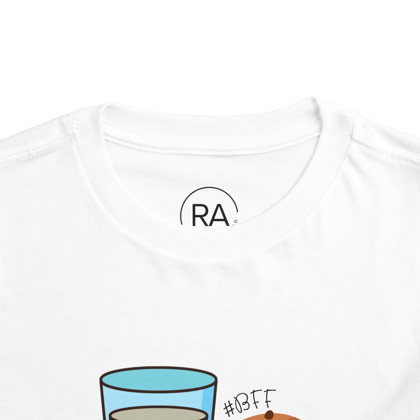 Toddler Short Sleeve Tee - milk & cookies