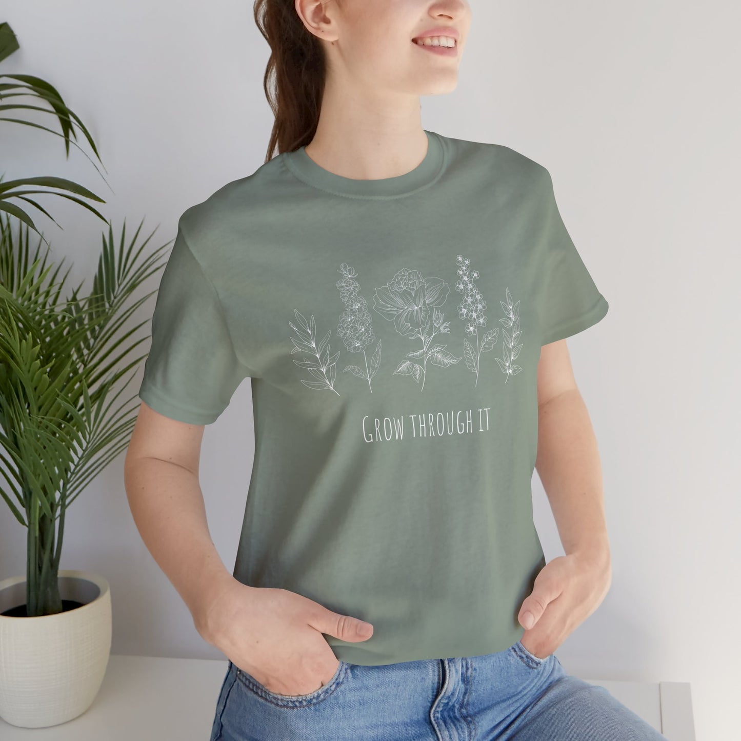 Grow Through It Short Sleeve Tee