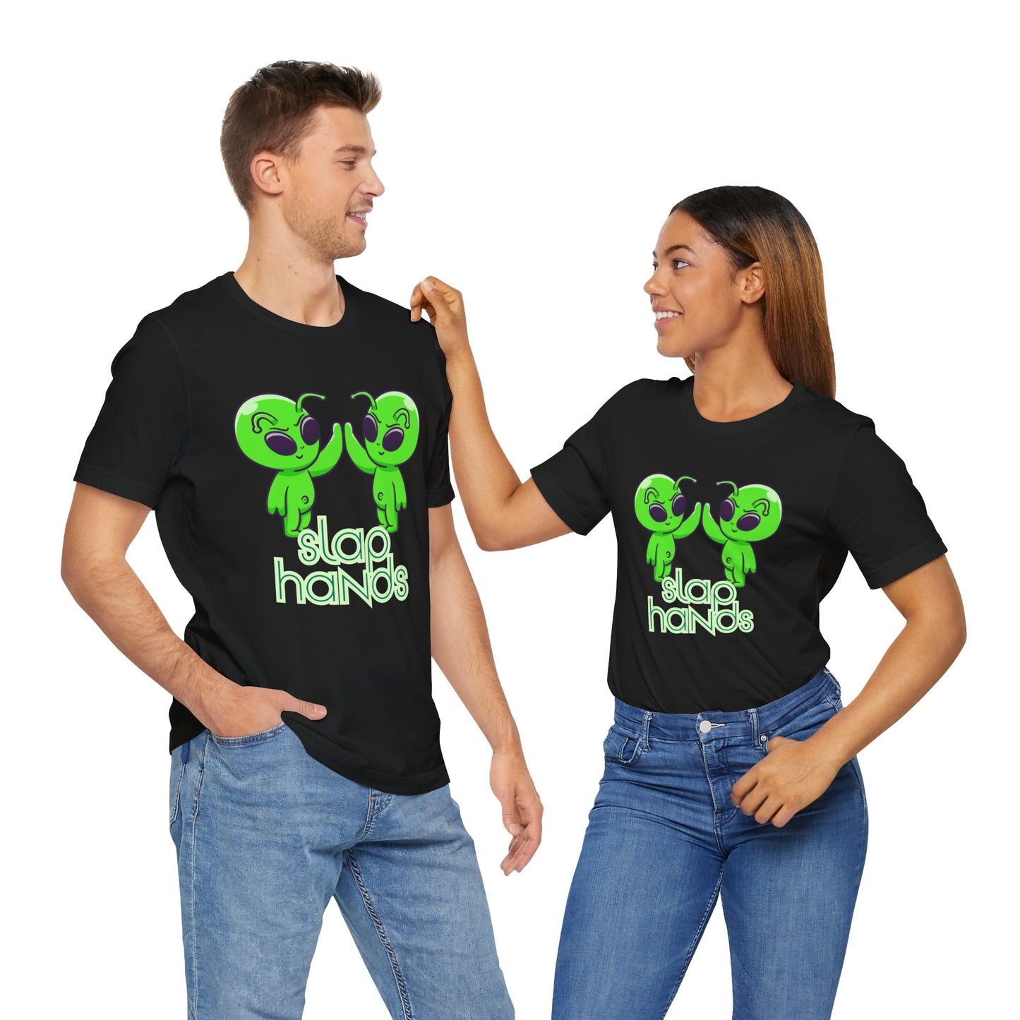 Alien High Five Short Sleeve Tee