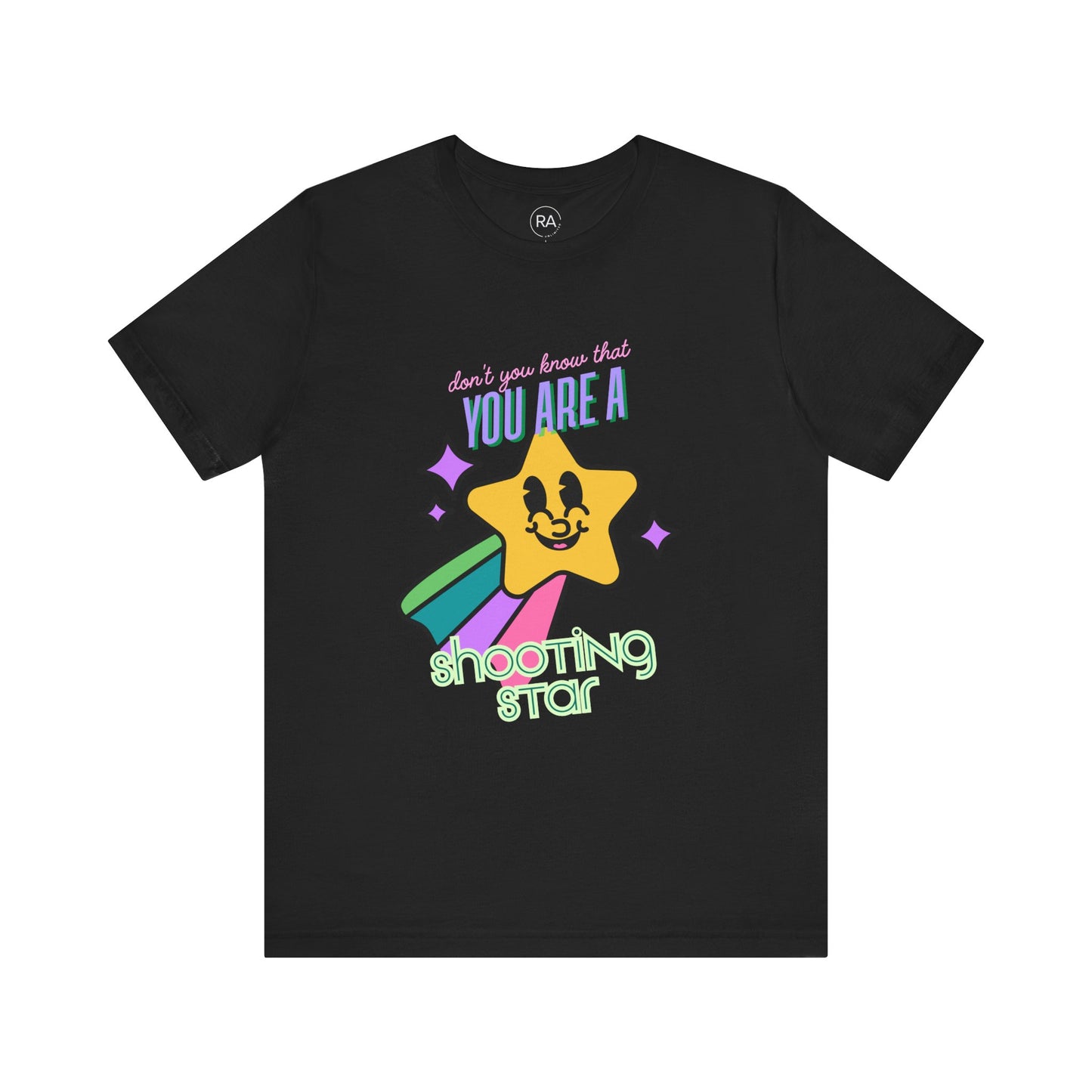 Shooting Star Short Sleeve Tee- shooting star