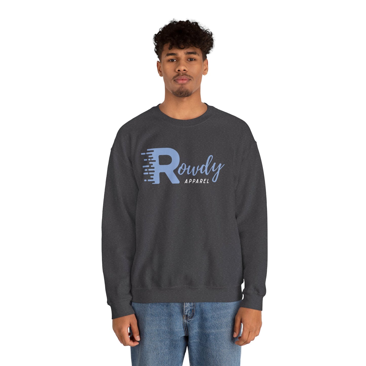Baby Blue Rowdy Unisex Heavy Blend™ Crewneck Sweatshirt