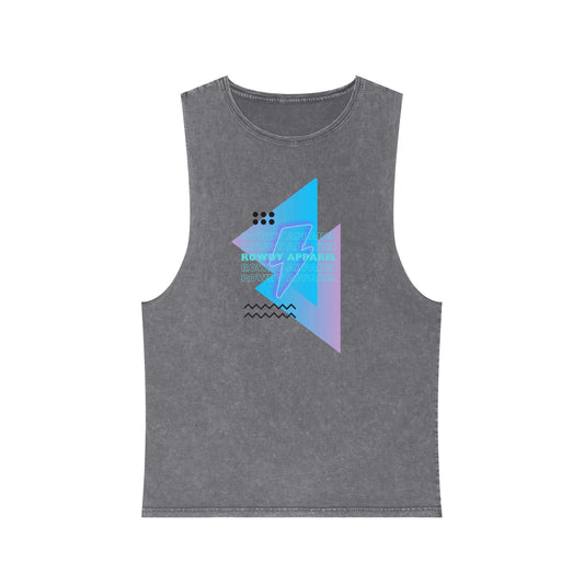 Retro Unisex Stonewash Tank Top