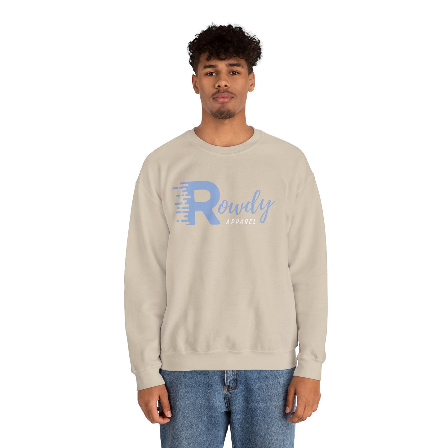 Baby Blue Rowdy Unisex Heavy Blend™ Crewneck Sweatshirt