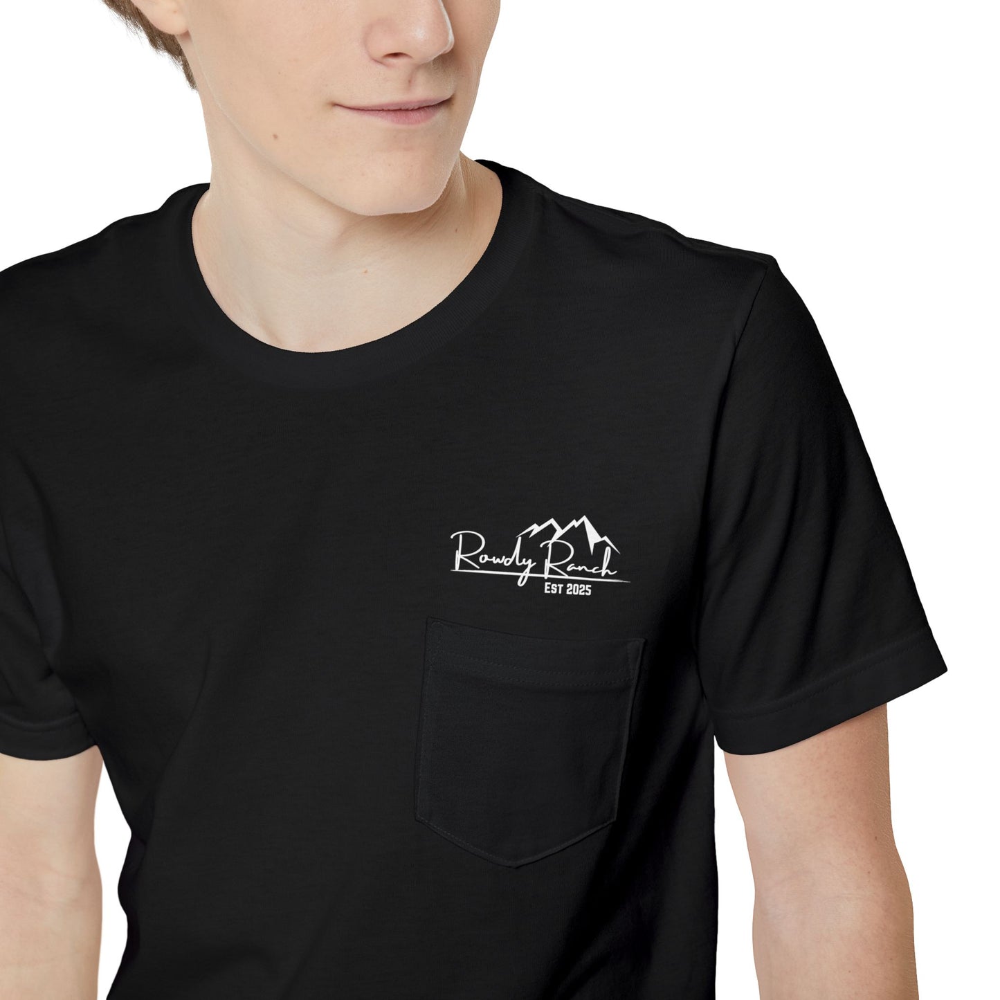 Rowdy Ranch Unisex Pocket T-shirt