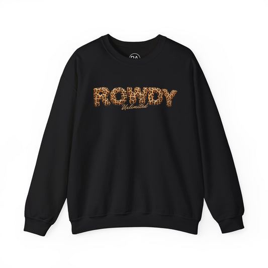 Rowdy Cheetah Unisex Heavy Blend™ Crewneck Sweatshirt