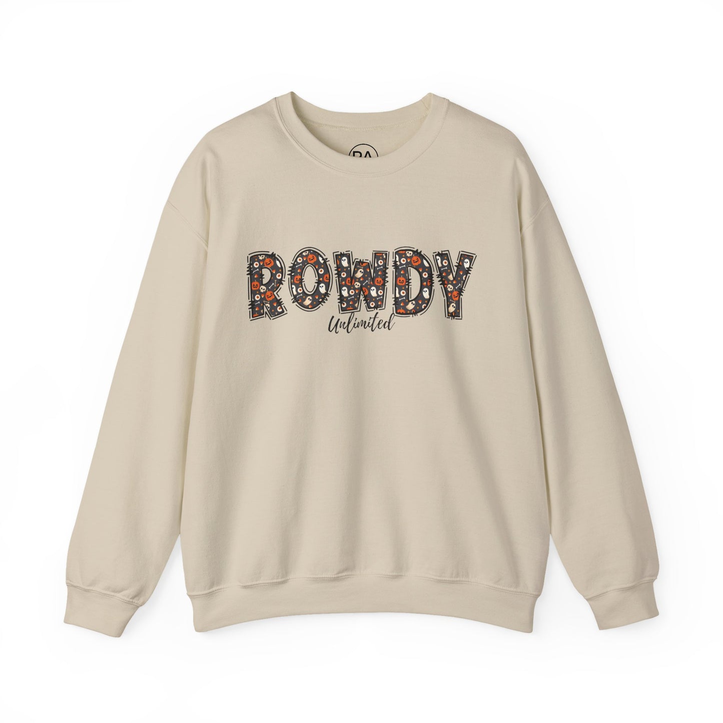 ROWDY Gohsts & Pumpkins Unisex Heavy Blend™ Crewneck Sweatshirt