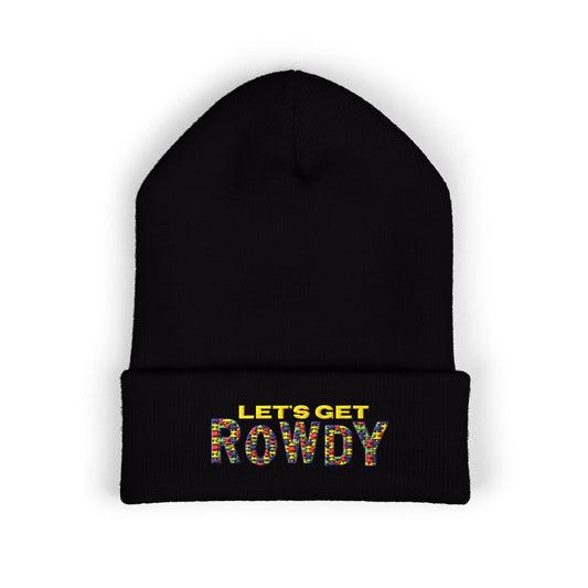 Classic Cuffed Beanie (Embroidery)- Autism Awareness