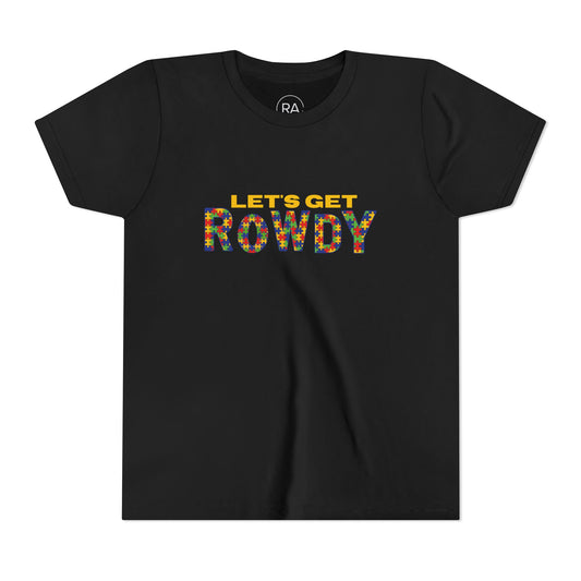 Youth Short Sleeve Tee - Autism Awareness Spread the LOVE
