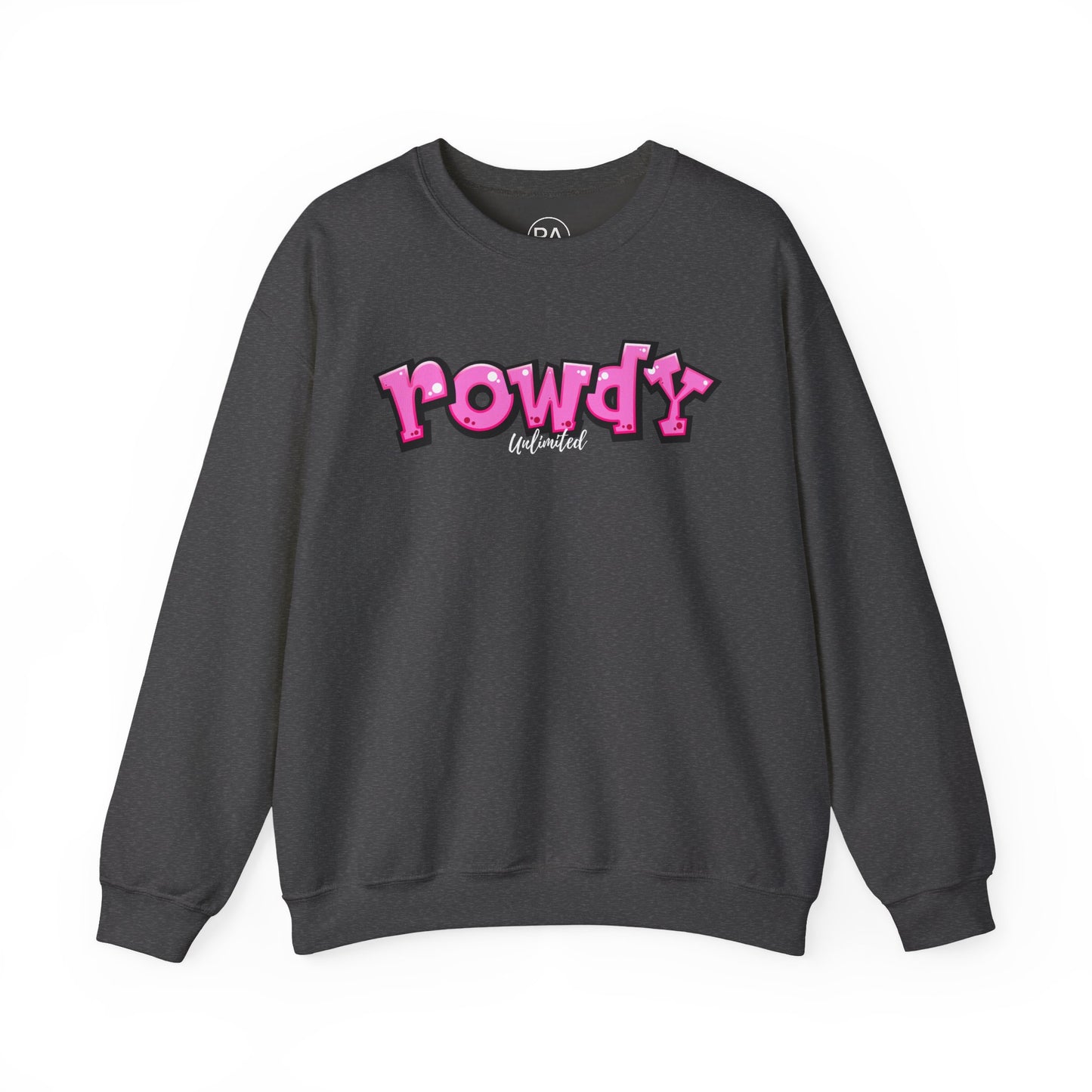 Rowdy Pink Unisex Heavy Blend™ Crewneck Sweatshirt