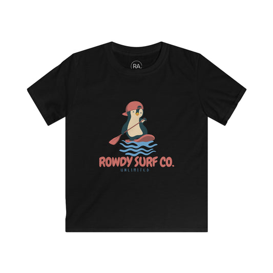 Surfing Penguin Youth Short Sleeve Tee