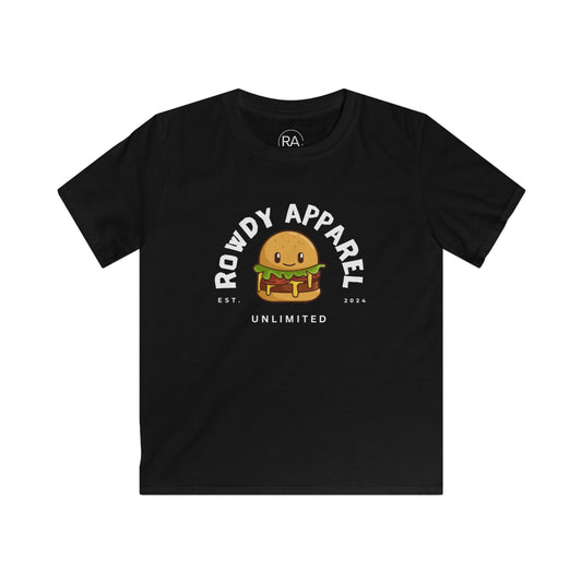 Happy Burger Kids Softstyle Tee