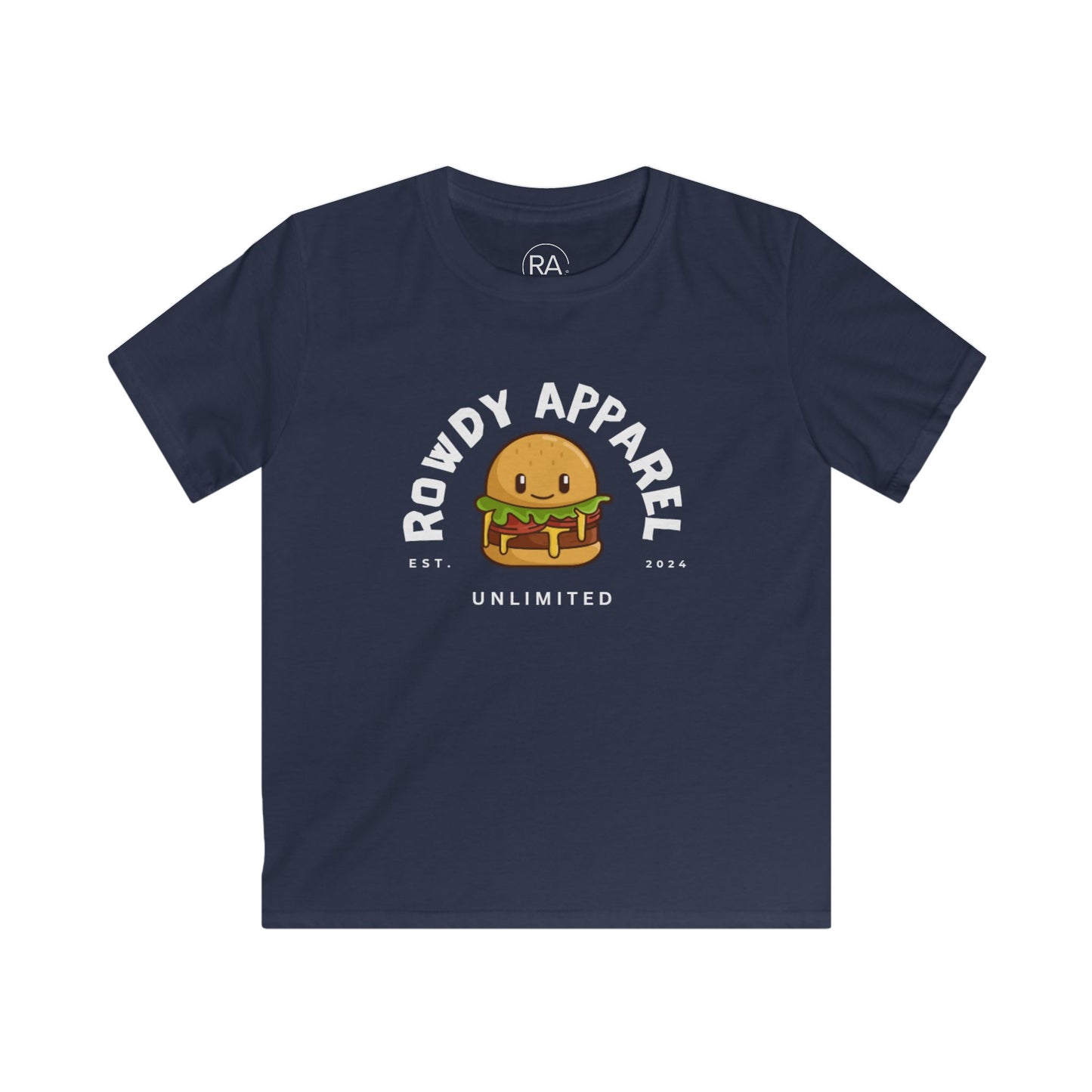 Happy Burger Kids Softstyle Tee