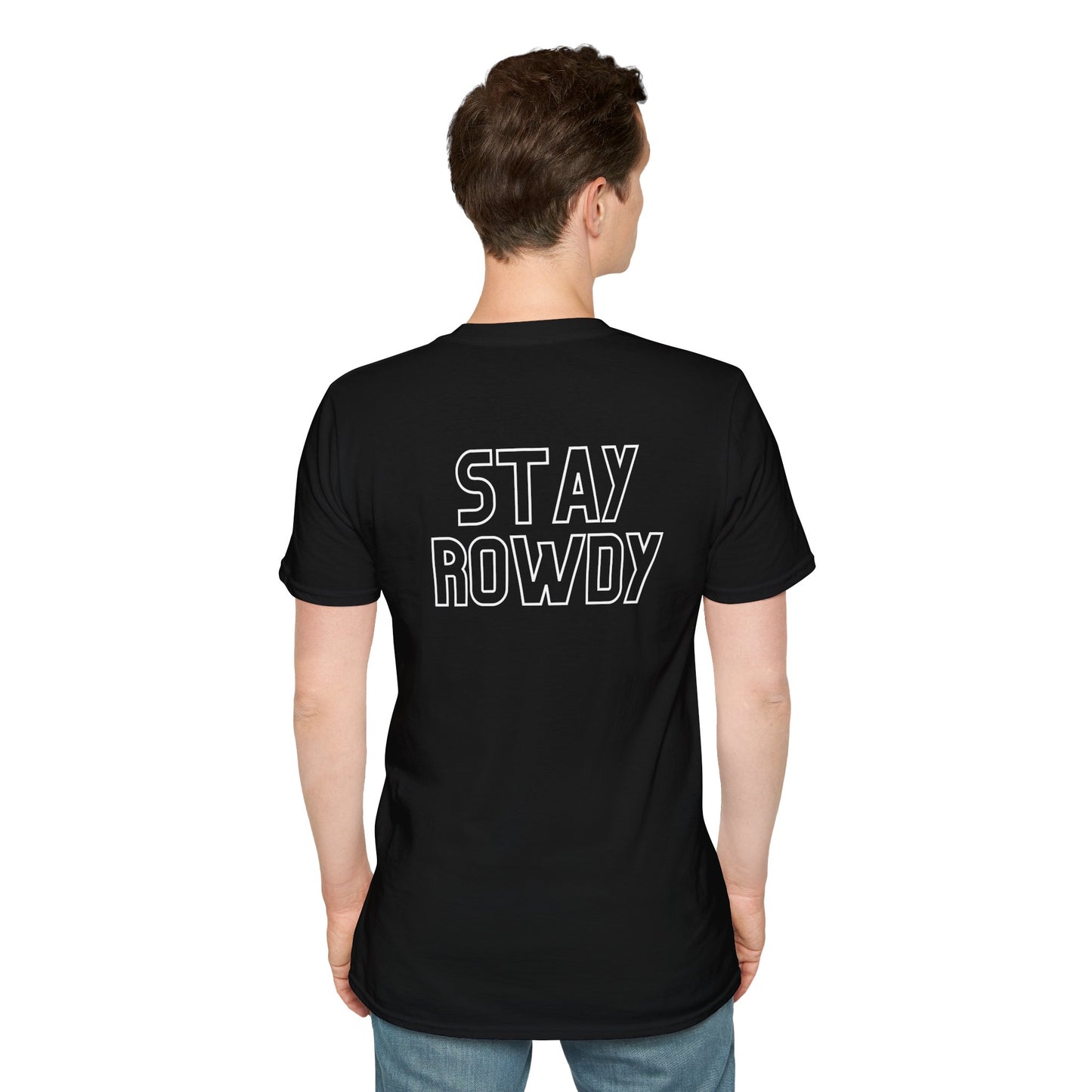 STAY ROWDY Unisex Softstyle T-Shirt