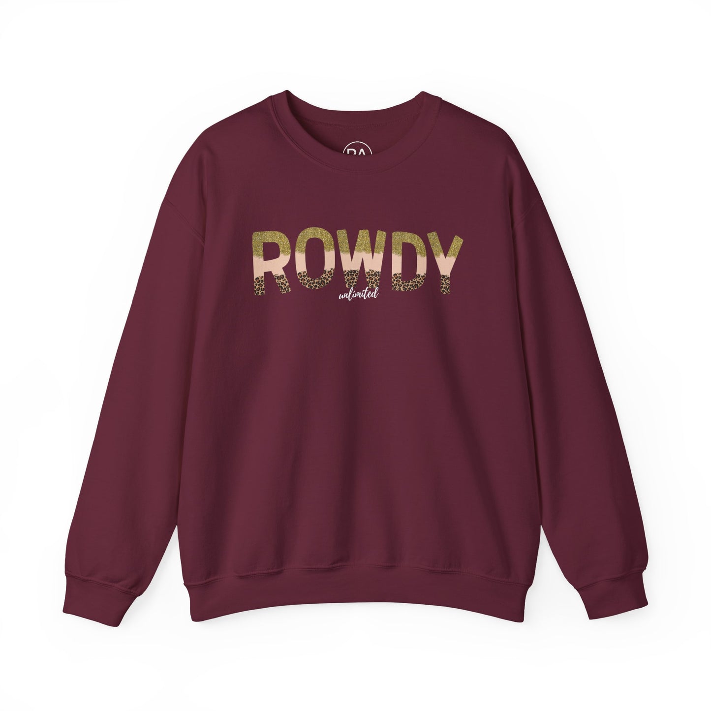 Gold Girl Rowdy Unisex Heavy Blend™ Crewneck Sweatshirt