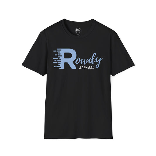 Baby Blue Rowdy Rush Unisex Softstyle T-Shirt