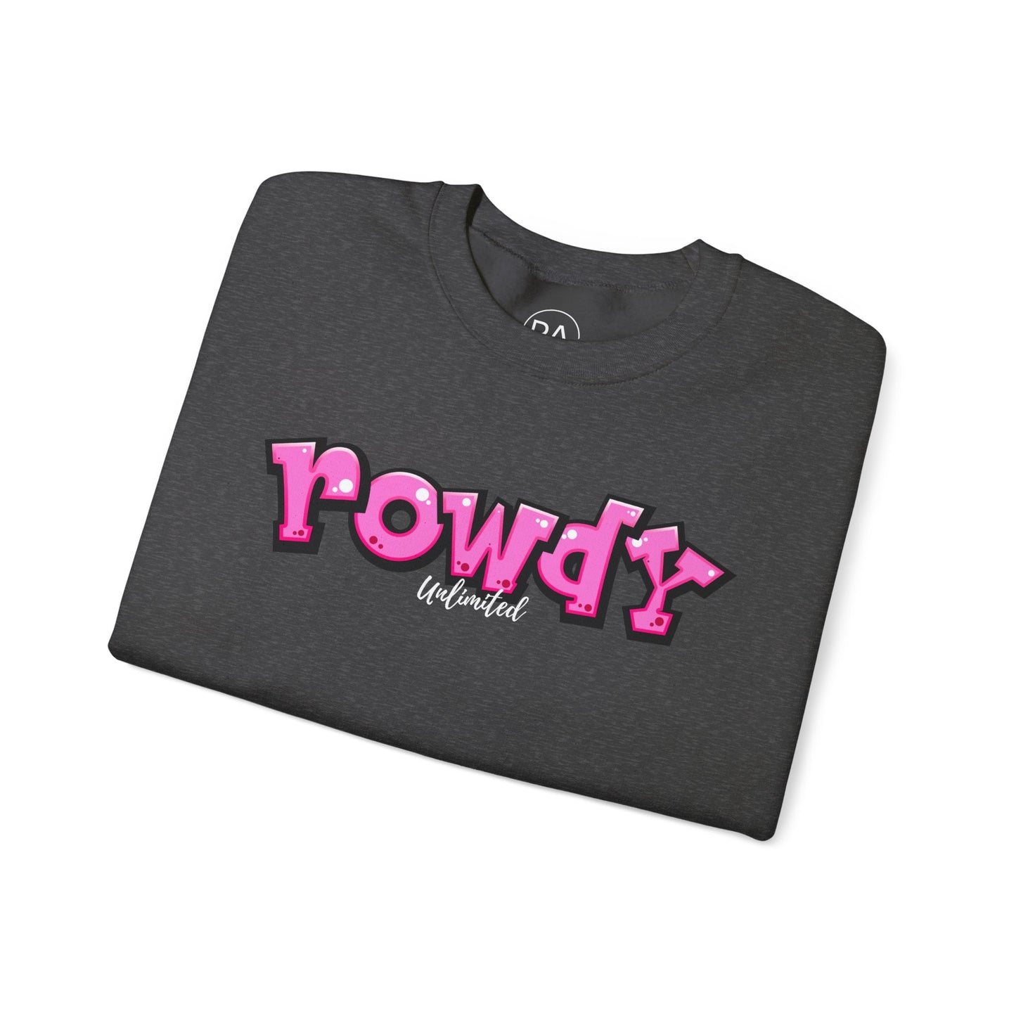 Rowdy Pink Unisex Heavy Blend™ Crewneck Sweatshirt