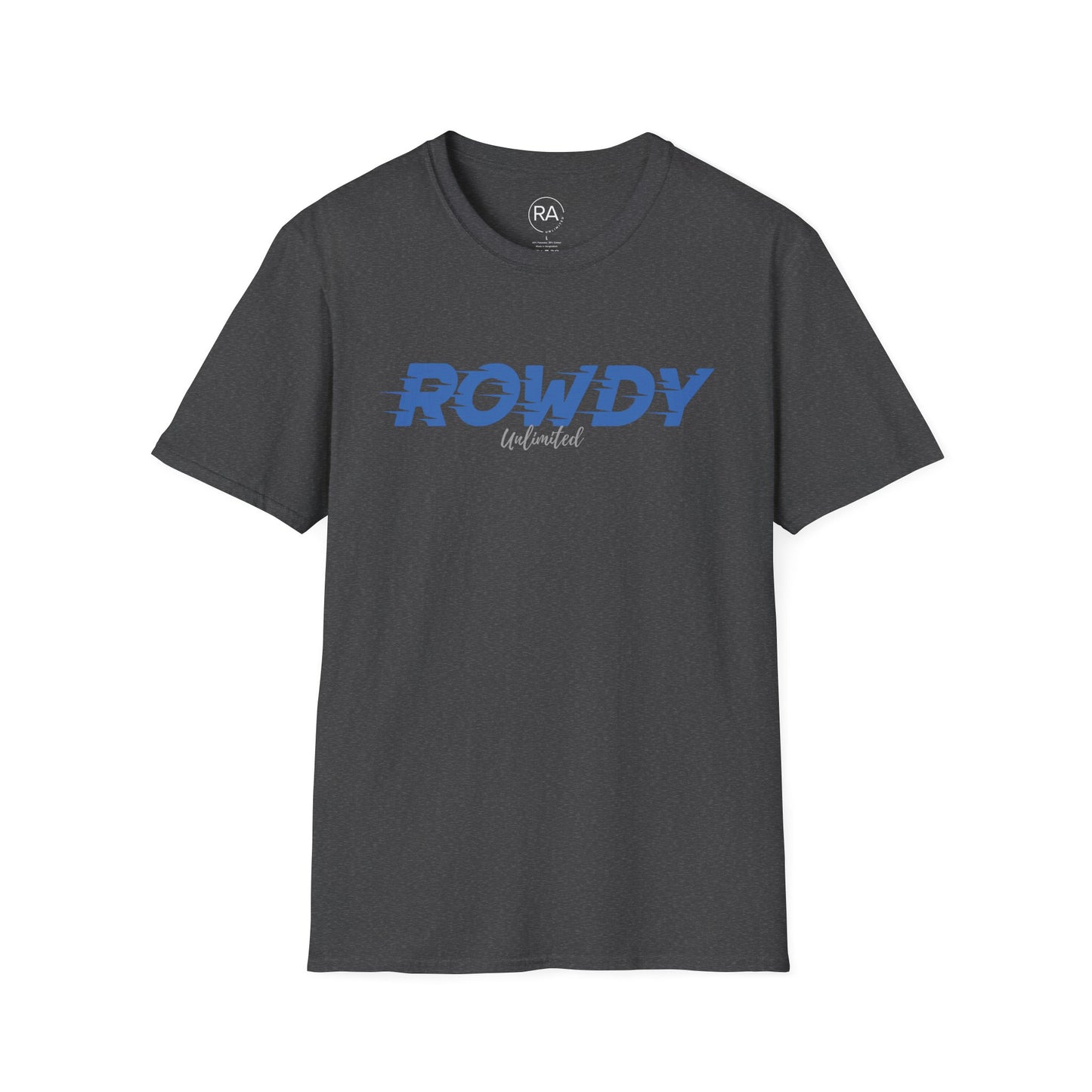 Blue Blurr Rowdy Unisex Softstyle T-Shirt
