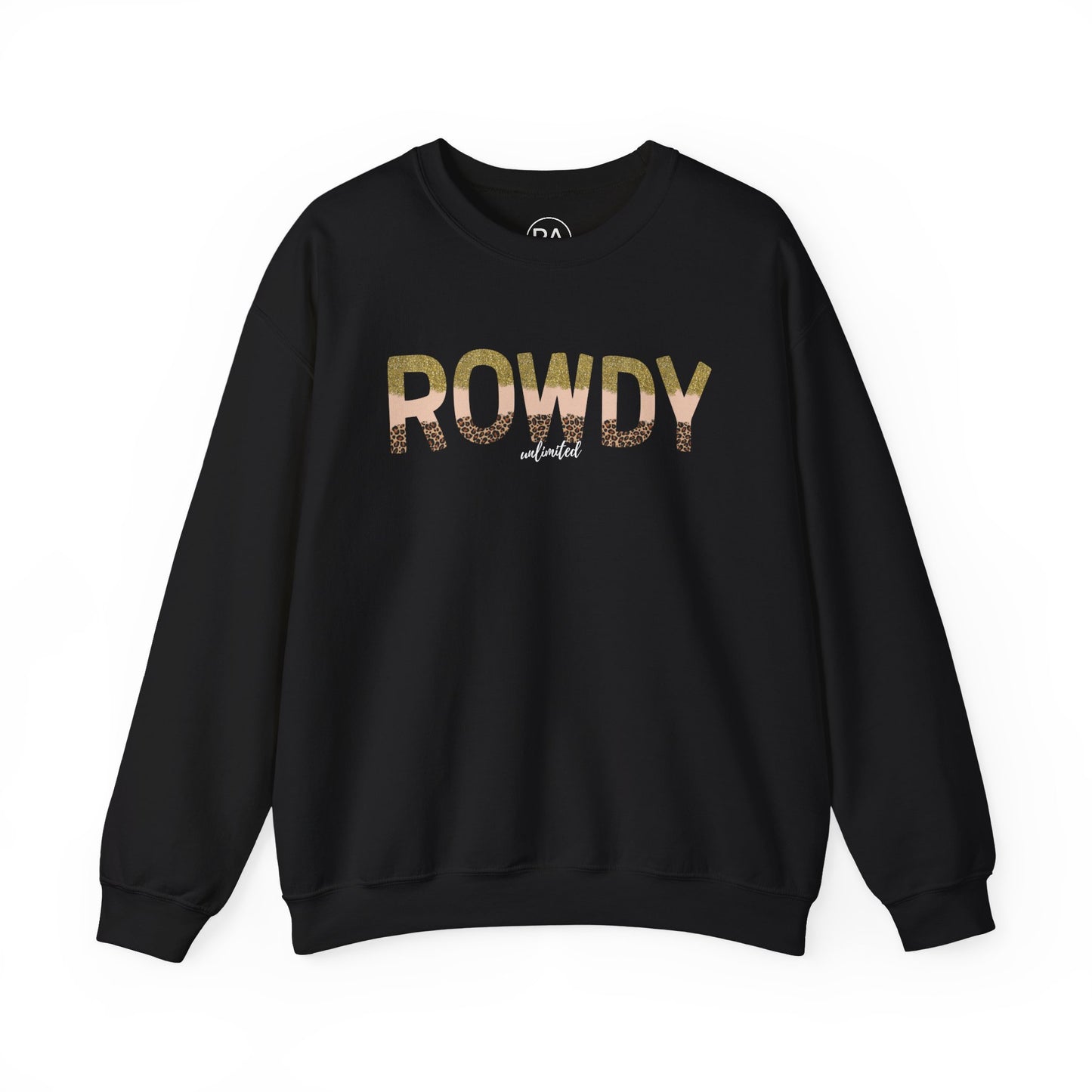 Gold Girl Rowdy Unisex Heavy Blend™ Crewneck Sweatshirt