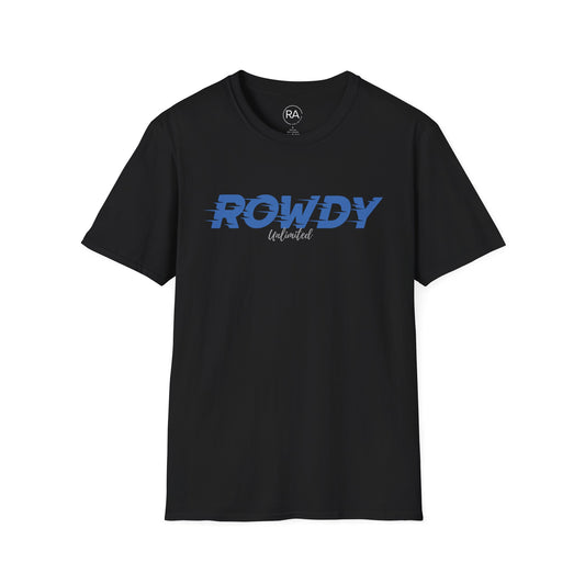 Blue Blurr Rowdy Unisex Softstyle T-Shirt