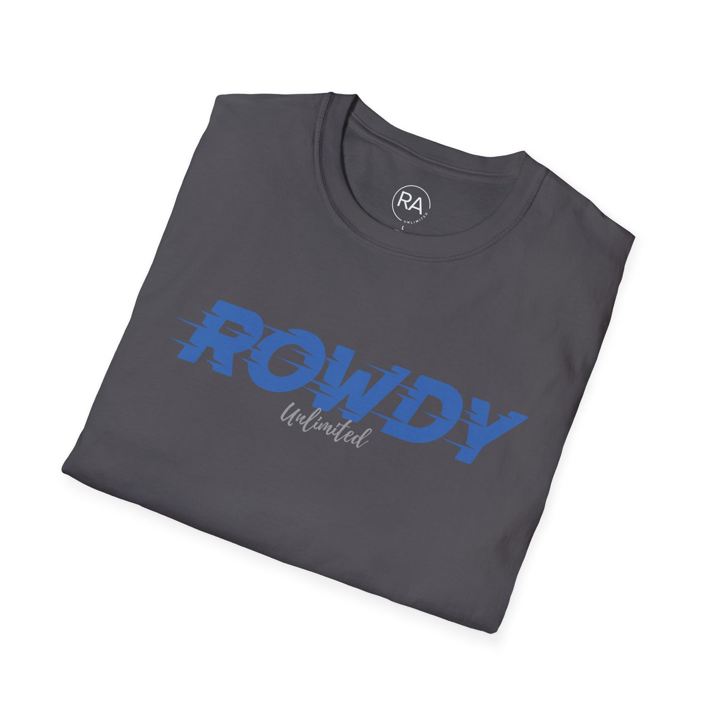 Blue Blurr Rowdy Unisex Softstyle T-Shirt