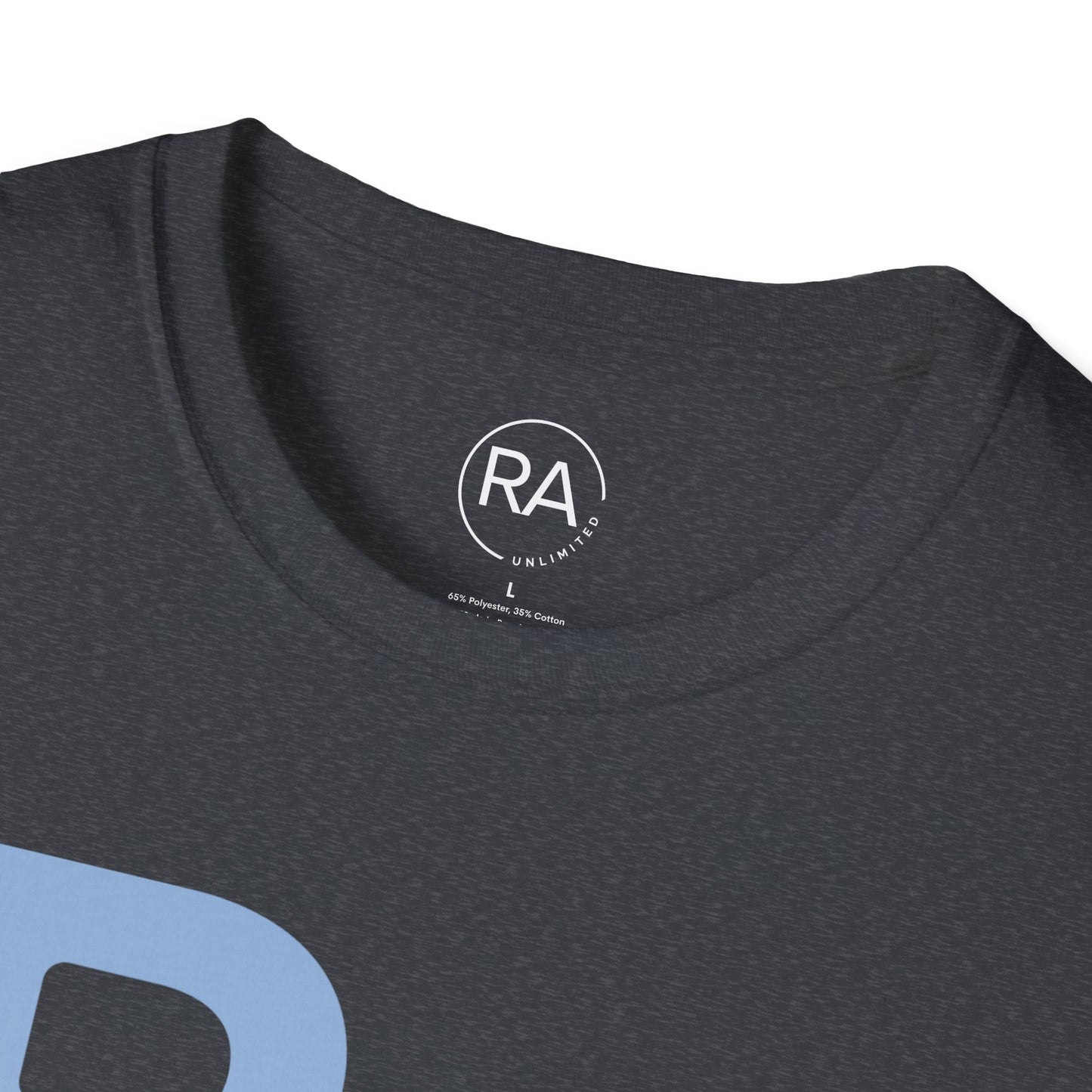 Baby Blue Rowdy Rush Unisex Softstyle T-Shirt