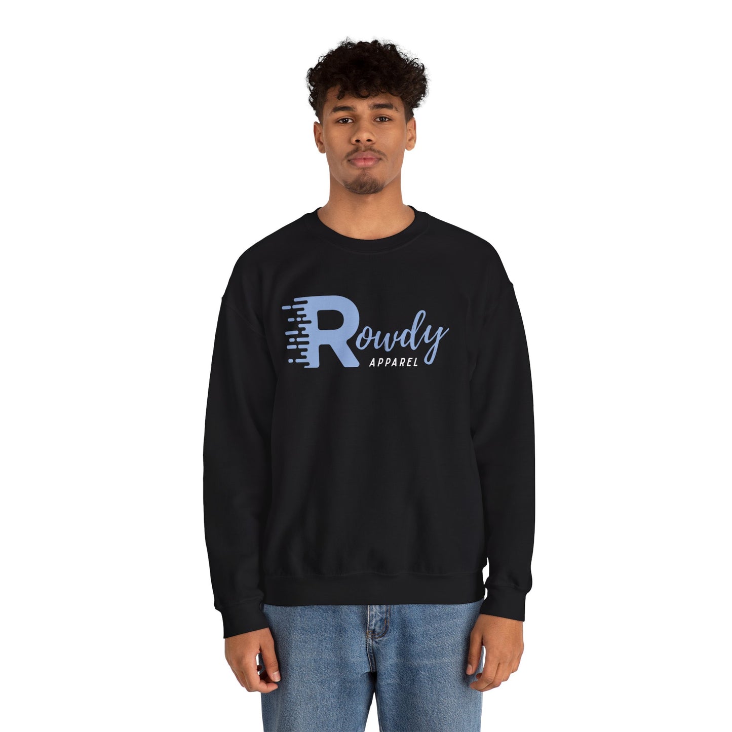 Baby Blue Rowdy Unisex Heavy Blend™ Crewneck Sweatshirt