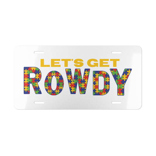 Vanity Plate