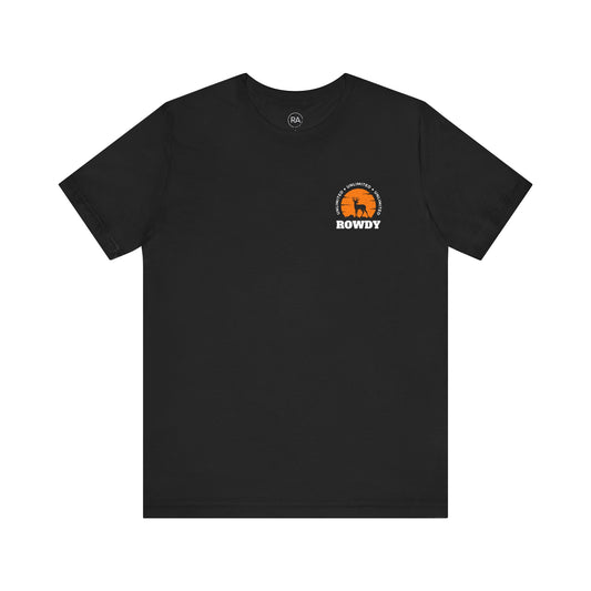 Rowdy Deer Short Sleeve Tee