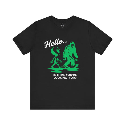 ET & Bigfoot Short Sleeve Tee
