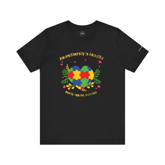 Unisex Jersey Short Sleeve Tee-Autism Awareness