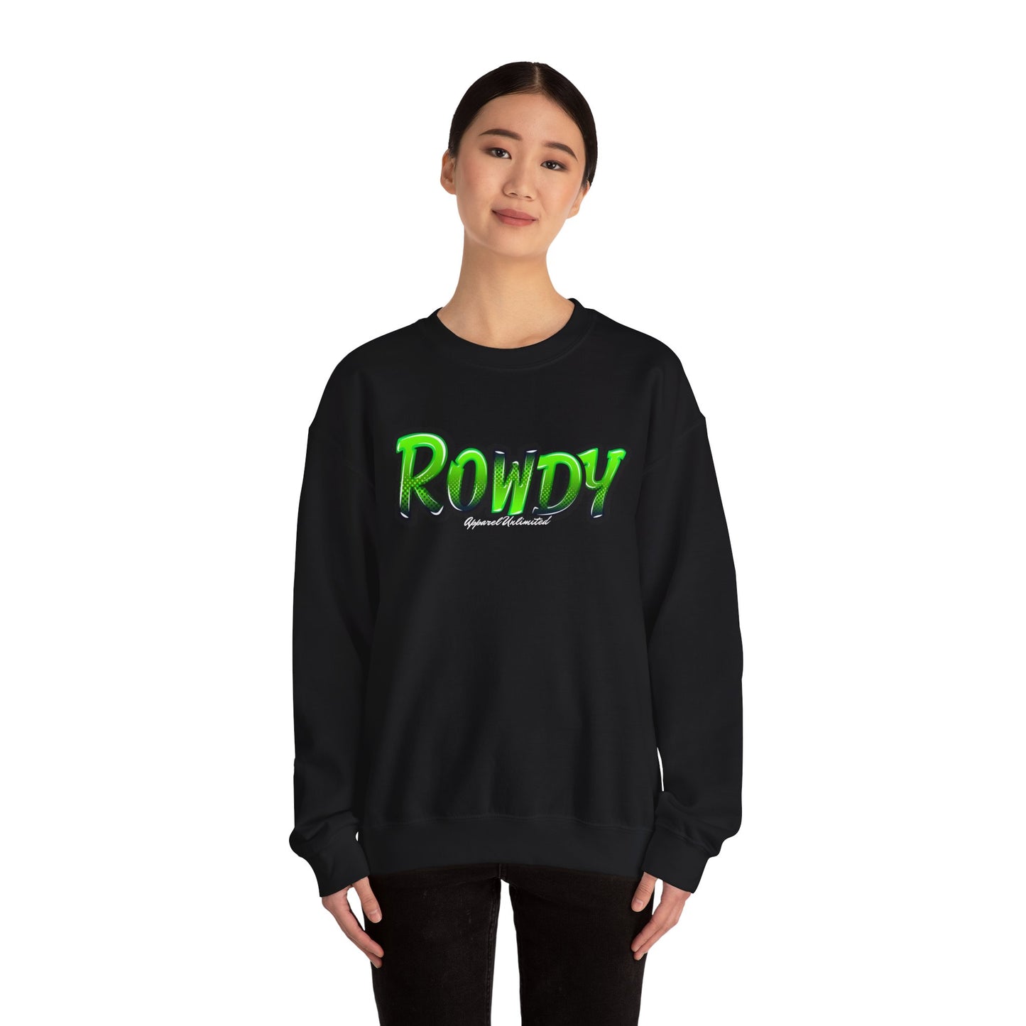 Graffiti Green Unisex Heavy Blend™ Crewneck Sweatshirt