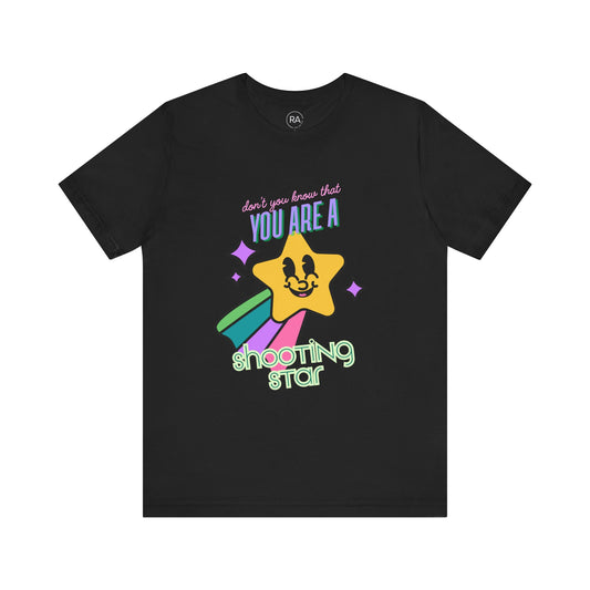 Shooting Star Short Sleeve Tee- shooting star